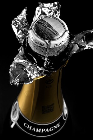 photo de bouteille "champagne"